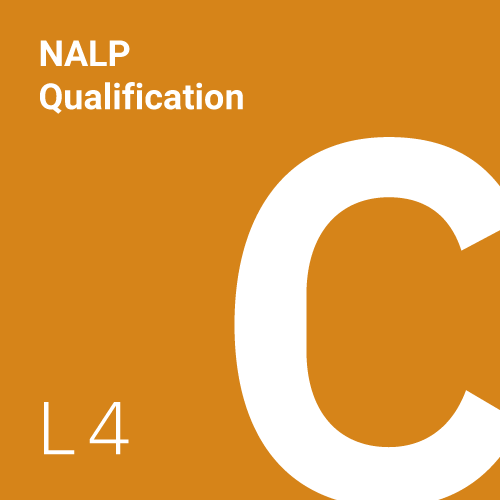NALP paralegal qualification image for Level 4 Diploma